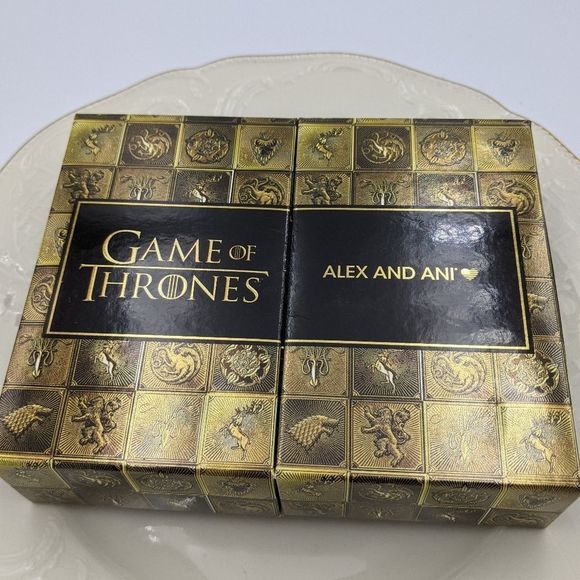 Alex and Ani Rafaleian Gold GOT Lannister Bracelet - Picture 4 of 10